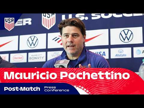 Mauricio Pochettino Post-Match Press Conference | USMNT vs. Belgium | 3/28/26
