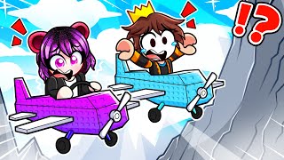ROMISGOMIS SE ESTRELLA CONTRA UNA PIEDRA  (BUILD A PLANE ROBLOX)