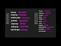 Mastering Days and Dates in Spanish