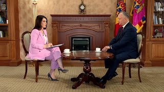 Президент РМ Игорь Додон в программе "Дело Принципа"