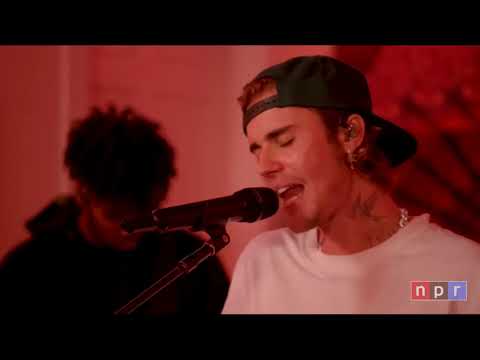 Justin Bieber   Peaches Acoustic Live NPR Music