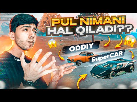 PUL NIMANI XAL QILADI? 😱 ODDIY MOSHINA vs SUPERCAR POYGA!!!