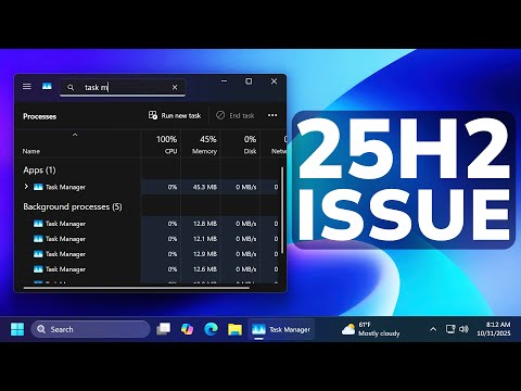 Big Windows 11 25H2 Problem in the Latest Main Release Update KB5067036 or 26200.7019 (How to Fix)