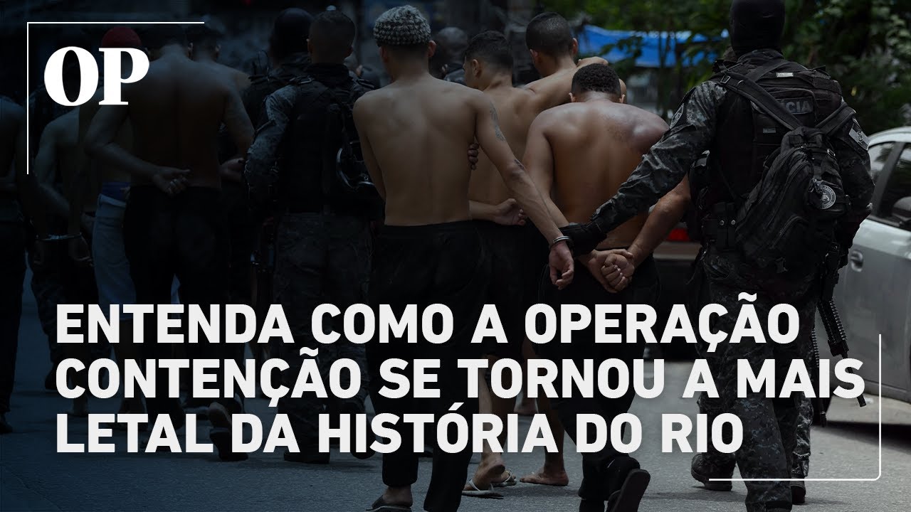 Entenda como a Operação Contenção se tornou a mais letal da história do Rio de Janeiro