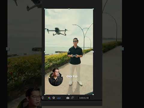 Level-up your video editing with this infinite mask transition! 🎓🧠🎞️