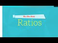 Understanding Ratios