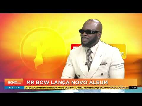 Mr. Bow - anuncia o lançamento do álbum STRONG SHANGANE, no telejornal da TVM