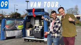 Visite d'une Renault 4L Camping-car - Aménagement spécial 4l Trophy