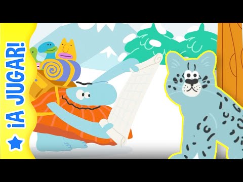 ¡Aventuras Viajeras con Bodo Barbodo! 🌍 El Leopardo de las Nieves 🐆 Diversión y Aprendizaje