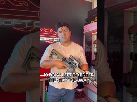 10 Days till the 1K Giveaway #short #shorts #news #update #giveaway #gaming #airsoft #airsoftgi