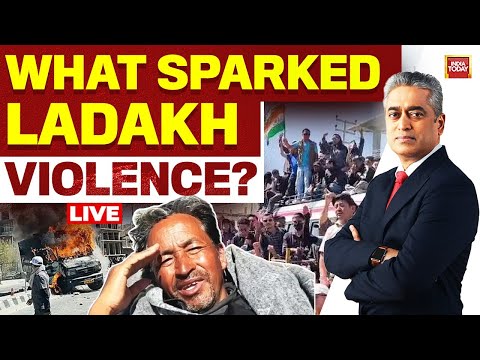 Rajdeep Sardesai With Sonam Wangchuk Exclusive  LIVE | Ladakh Statehood Protest Live Updates