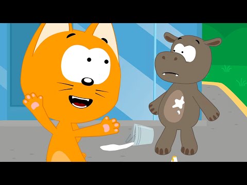 El Gatito Kote | El Ascensor del Edificio | Canción Infantil de Subir y Bajar