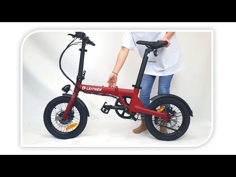 Leitner Aria folding electric bike - fold it in seconds