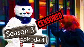 Funny Sh*t: Snow Man Scares People Downtown! (Episode 3)