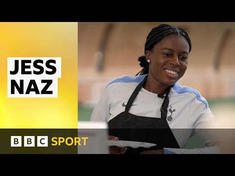 Spurs' Jess Naz talks card games, art skills and England debut | BBC Sport