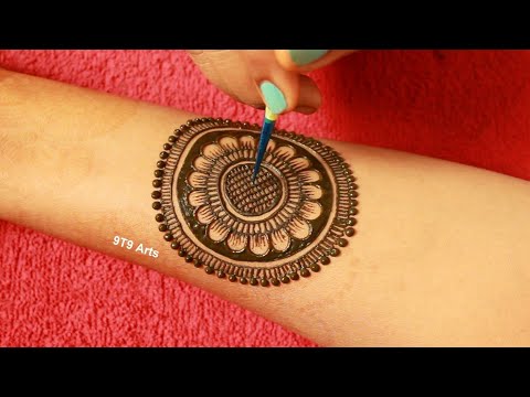 Karva Chauth Special Simple Full Hand Mehndi Design||Latest Arabic Mehndi Design||Easy Mehadi Design
