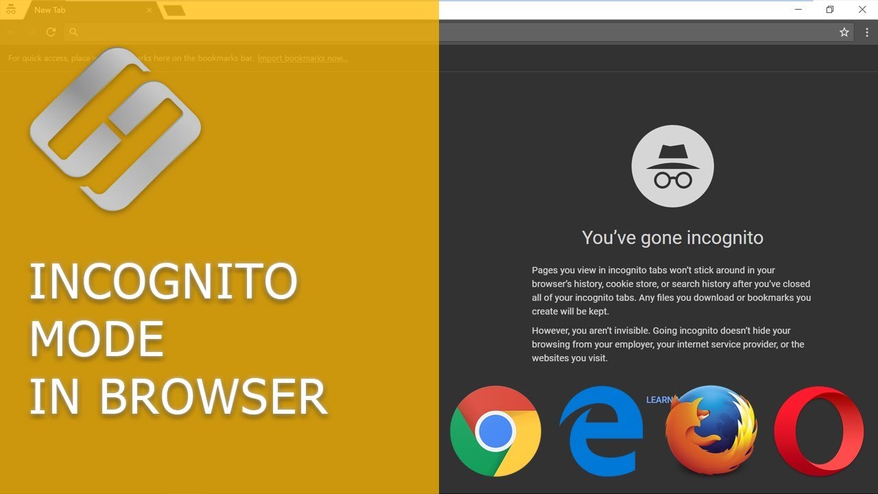 Incognito mode in Google Chrome, Yandex Browser, Opera, Mozilla Firefox