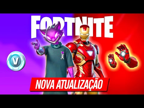 NOVO MODO DA MARVEL NO FORTNITE + VAZAMENTOS AO VIVO