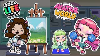 Good Student VS Bad Student (PART 2)👩🏻‍🎓🏫 l Toca Boca VS Avatar World 🌏 l Toca Life Story 💗