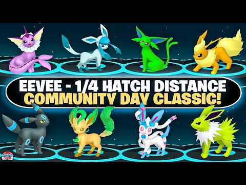 Eevee Community Day Classic Tips: Max Hatch Bonuses & Shiny Evolutions!