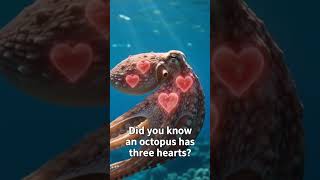 Octopuses Have 3 Hearts! 🐙 || Crazy Facts