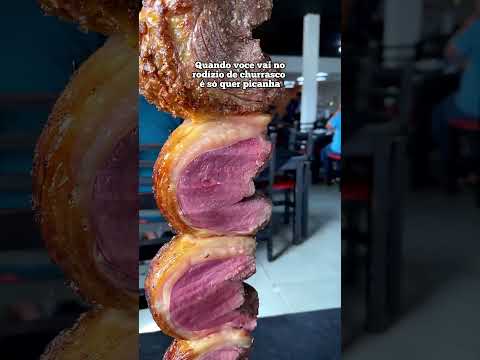 Quando você vai no rodízio de churrasco e só quer picanha