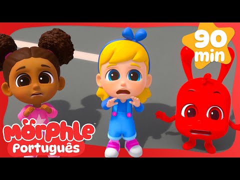 Leão de Verdade vs Leão Verde – A Transformação do Morphle!  Morphle em Português
