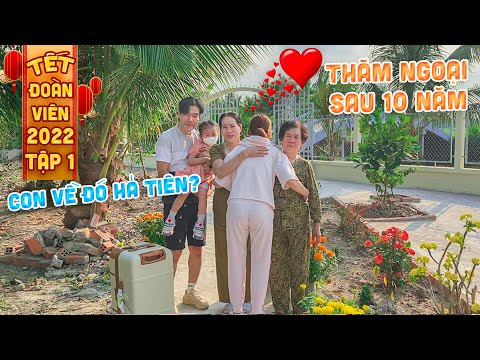 |1023| LẦN ĐẦU DẪN CHỒNG CON VỀ THĂM NGOẠI SAU 10 NĂM LẤY CHỒNG HÀN QUỐC.