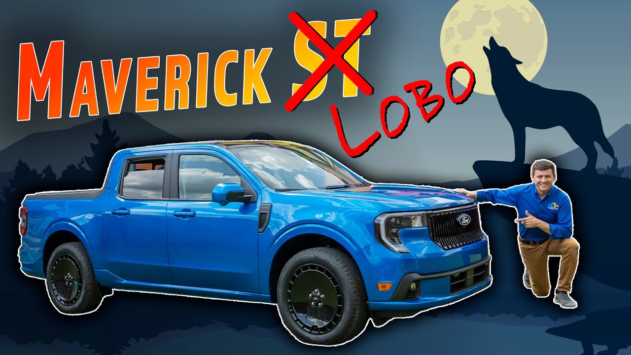 The 2025 Ford Maverick Lobo Isn't Quite A Maverick ST. But It's Close.
