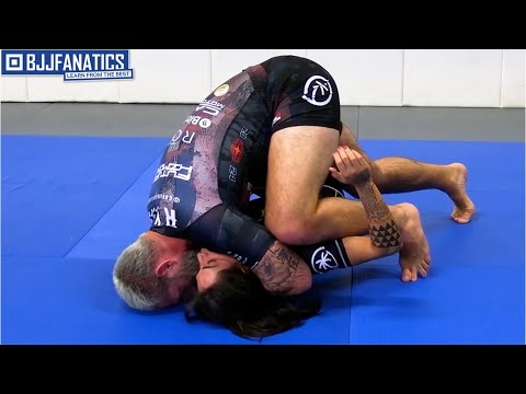 BJJ CRUCIFIX: Isolating The Near Arm With Top Leg by Gordon Ryan