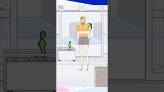 【ロングボーイ】傘忘れの下校 傘がない🥺【 Long 】 #ゲーム #ゲーム実況 #shorts