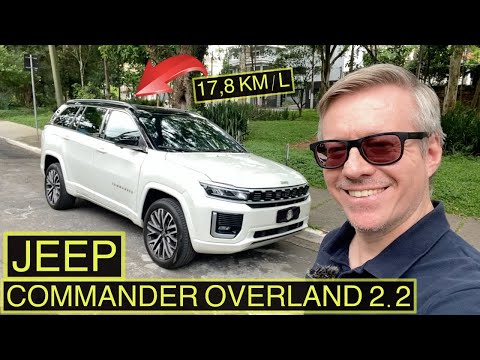 NOVO JEEP COMMANDER: versão turbodiesel entrega estilo e eficiência energética