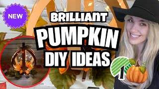 Pretty Pumpkins! Dollar Tree Fall DIYS 2025