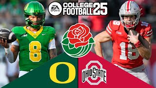 Rose Bowl 2024 Simulation - Oregon vs. Ohio State