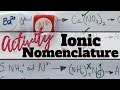 Ionic Dice Activity Assessment