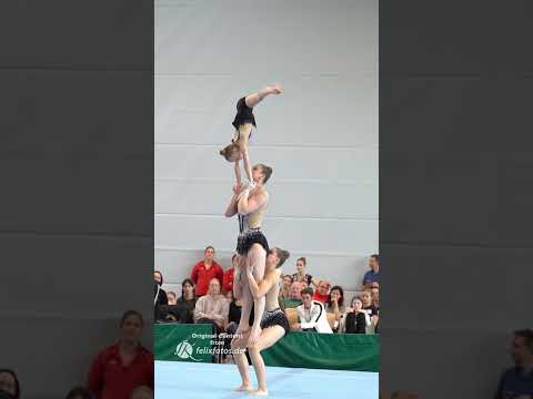 OMG.... see how they made this pyramide #acrobatic