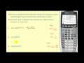 Trigonometric Functions on a Graphing Calculator