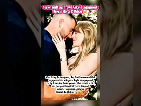 Taylor Swift proposed to Travis #shorts #taylorswift
