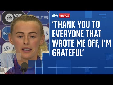 Chloe Kelly thanks critics after scoring England's winning goal