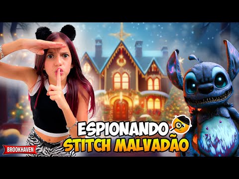 ESPIONEI O STITCH MALVADÃO E DESCOBRI ALGO TERRÍVEL.