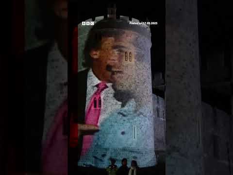 Four people arrested after Trump-Epstein projection on Windsor Castle. #Trump #Windsor