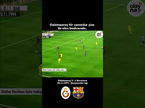 1994'te Galatasaray yine ön alan baskısında..  #galatasaray #youtubeshorts #viral #futbol #football