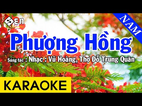 [ KARAOKE ] Phượng Hồng | Beat Chuẩn MẠNH QUỲNH