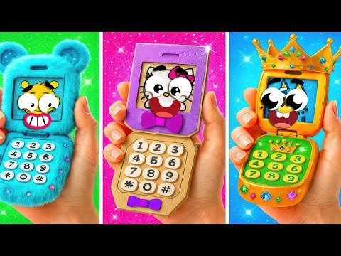 📞😂Doodles Discover What Your Phones Do When You're Not Looking! 🤖📱