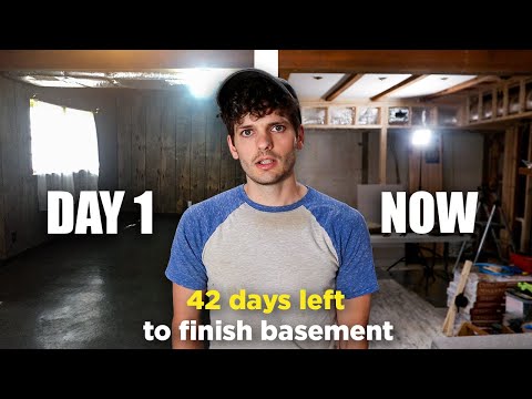 Our Dream Basement in 42 DAYS: A Promise to My Wife