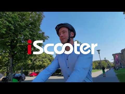 iScooter E-Scooter Mit Straßenzulassung Mit Doppelfederung (ABE,eKFV)