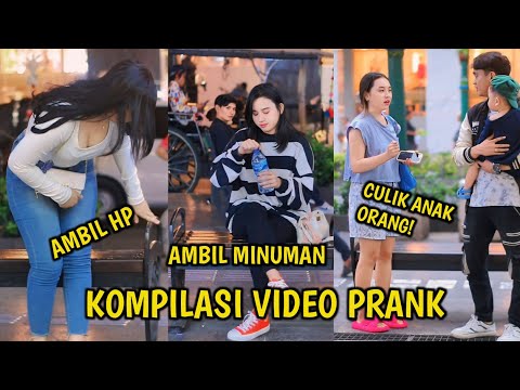 PRANK CULIK ANAK ORANG|PRANK AMBIL HP|PRANK BUTA ‼️ KOMPILASI VIDEO LUCU