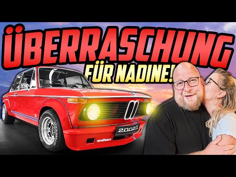 Nadines TRAUM wird WAHR! - BMW 2002 ti - GELINGT die PERFEKTE ÜBERRASCHUNG?!