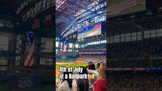 4th of July at globe life field! 🇺🇸