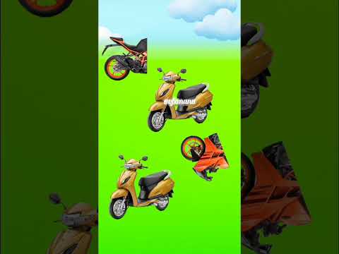 Scooti Bike video🏍️ 😲vfx magic video #shorts #shortvideo #shortsfeed#trending